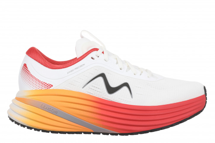 M-3000-2 LACE UP M White/Red Running